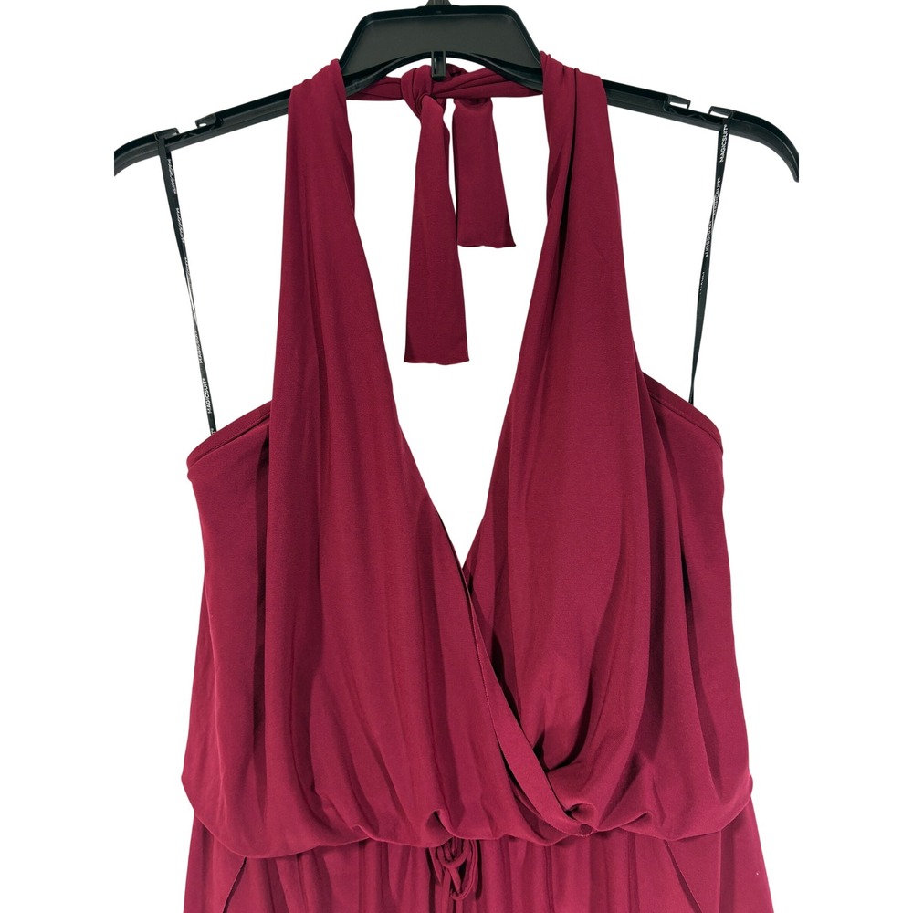 Magicsuit Miraclesuit Bianca Burgundy Halter Romper Swimsuit Slimming Control 14 - Picture 7 of 7